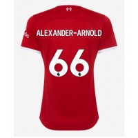 Camiseta Liverpool Alexander-Arnold #66 Primera Equipación Replica 2023-24 para mujer mangas cortas
